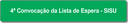 4ª Convocação da Lista de Espera - SISU.png